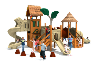 儿童游乐园户外景观系列组合滑梯设备